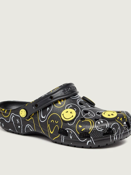 Zdjęcie produktu CROCS Mule 2w1 Classic Smiley czarny