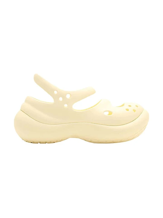 Zdjęcie produktu Crocs Półsandały "Phaedra" w kolorze żółtym rozmiar: 41 / 42