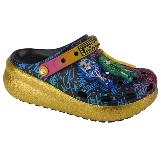 Zdjęcie produktu Crocs Rainbow High Cutie Crush Kids Clog 208116-90H, Dla dziewczynki, Wielokolorowe, klapki, syntetyk, rozmiar: 28 / 29