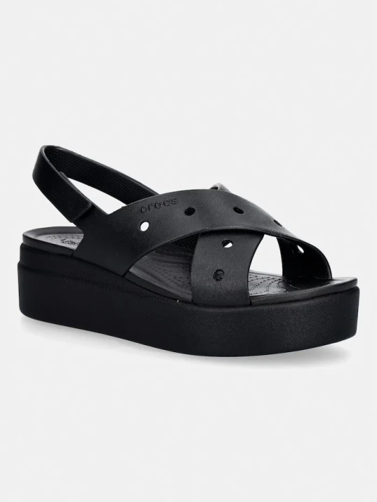 Zdjęcie produktu Crocs sandały Brooklyn 4U Cross Strap Sandal czarny