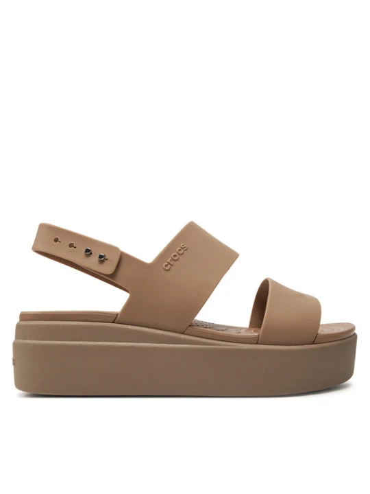 Zdjęcie produktu Crocs Sandały Brooklyn Low Wedge W 206453 Beżowy
