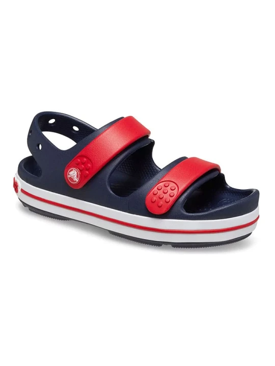 Zdjęcie produktu Crocs Sandały "Crocband Cruiser" w kolorze czerwono-granatowym rozmiar: 32/33