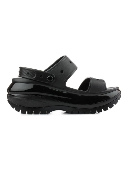 Zdjęcie produktu Crocs Sandały "Mega Crush" w kolorze czarnym na koturnie rozmiar: 42 / 43