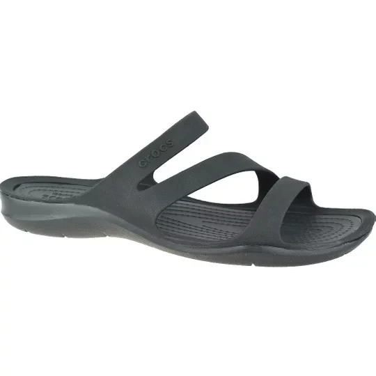 Zdjęcie produktu Crocs W Swiftwater Sandals 203998-060, Damskie, Czarne, klapki, syntetyk, rozmiar: 36 / 37