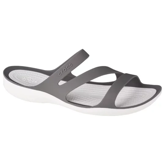 Zdjęcie produktu Crocs W Swiftwater Sandals 203998-06X, Damskie, Szare, klapki, syntetyk, rozmiar: 34 / 35
