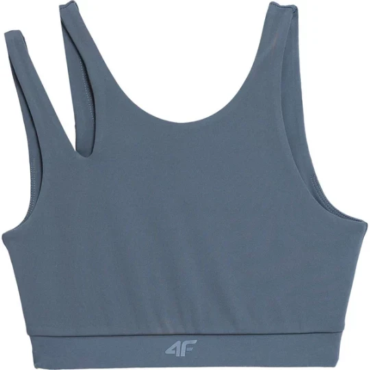 Zdjęcie produktu Crop top damski 4FSS23TFTSF147 4F Niebieski