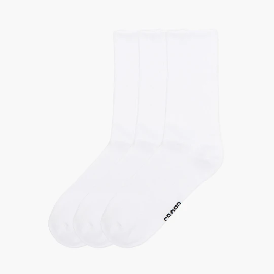 Zdjęcie produktu Cropp - 3 pack białych skarpet - biały