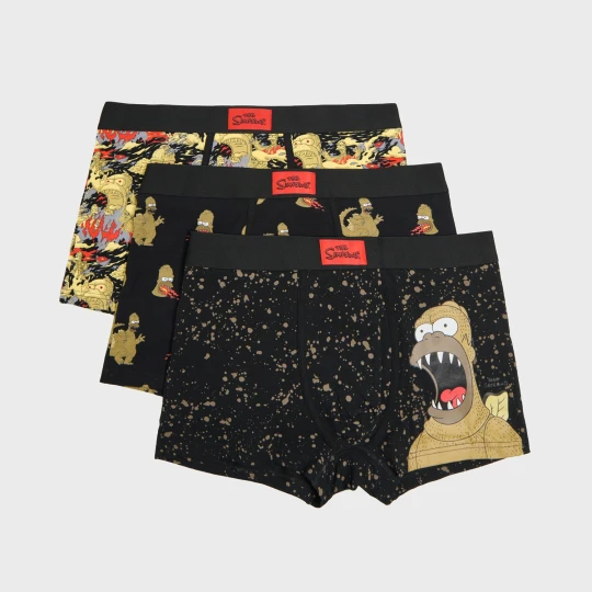 Zdjęcie produktu Cropp - 3 pack bokserek Homer The Simpsons - zielony