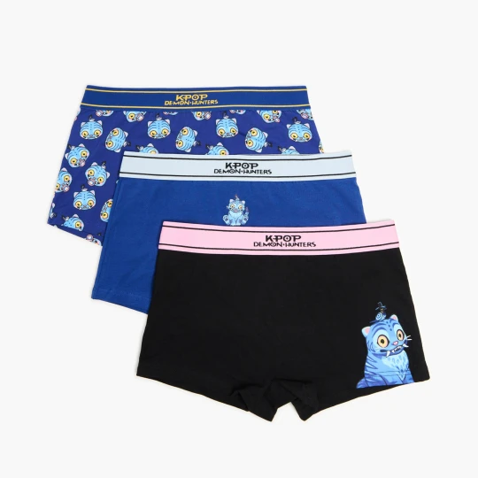 Zdjęcie produktu Cropp - 3 pack bokserek K-pop Demon Hunters - wielobarwny