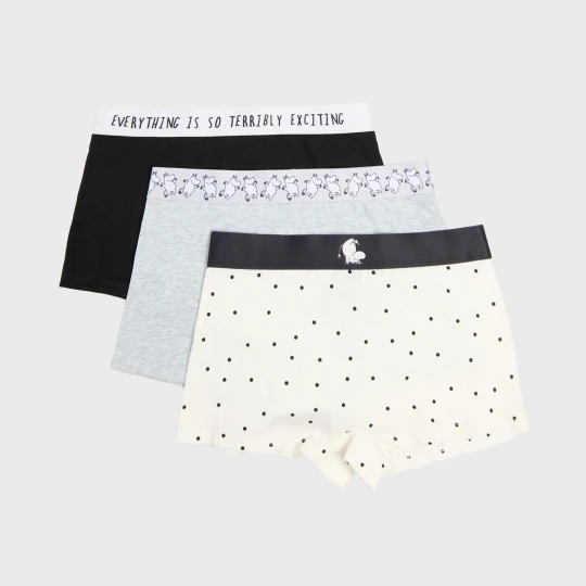 Zdjęcie produktu Cropp - 3 pack bokserek Muminki - wielobarwny