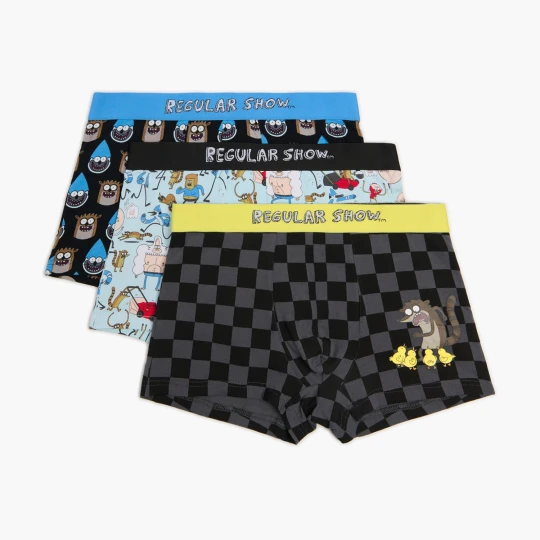 Zdjęcie produktu Cropp - 3 pack bokserek Regular Show - niebieski