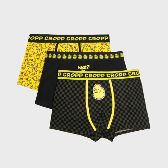 Zdjęcie produktu Cropp - 3 pack bokserek z kaczuszkami - żółty