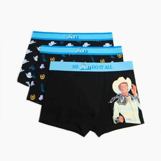 Zdjęcie produktu Cropp - 3 pack bokserek z Kenem - czarny