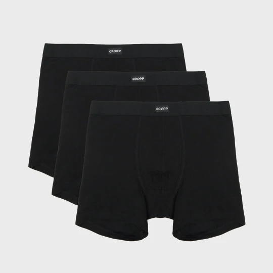 Zdjęcie produktu Cropp - 3 pack czarnych bokserek - czarny