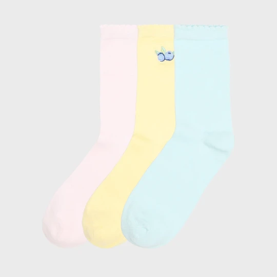 Zdjęcie produktu Cropp - 3 pack pastelowych skarpet - wielobarwny
