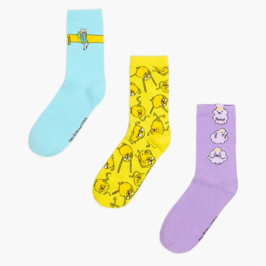 Zdjęcie produktu Cropp - 3 pack skarpet Adventure Time - wielobarwny