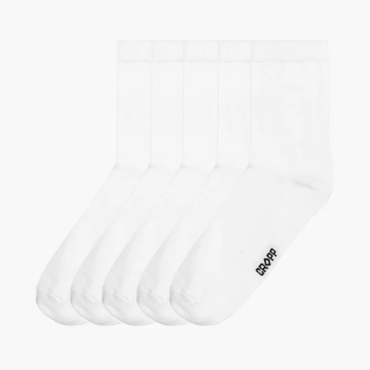 Zdjęcie produktu Cropp - 5 pack białych skarpet - biały