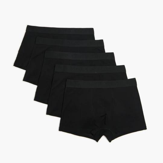 Zdjęcie produktu Cropp - 5 pack czarnych bokserek basic - czarny