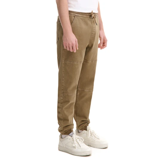 Zdjęcie produktu Cropp - Beżowe spodnie joggery regular - beżowy