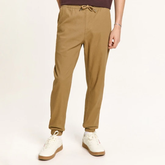 Zdjęcie produktu Cropp - Beżowe spodnie slim jogger - beżowy