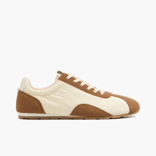 Zdjęcie produktu Cropp - Beżowo-brązowe sneakersy - brązowy