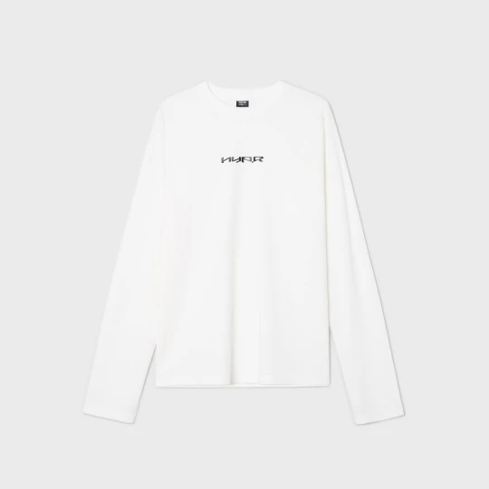 Zdjęcie produktu Cropp - Biała koszulka longsleeve z napisem - biały