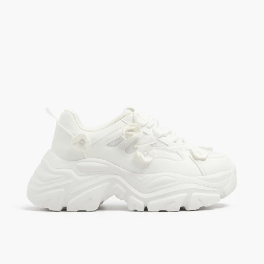 Zdjęcie produktu Cropp - Białe sneakersy chunky - biały