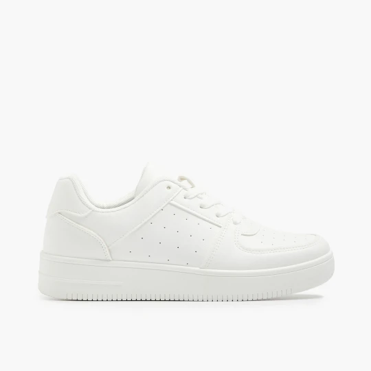 Zdjęcie produktu Cropp - Białe sneakersy na grubej podeszwie - biały