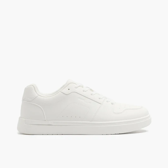 Zdjęcie produktu Cropp - Białe sneakersy z imitacji skóry - biały