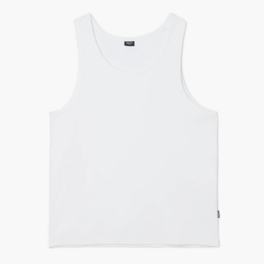 Zdjęcie produktu Cropp - Biały prążkowany tank top - biały