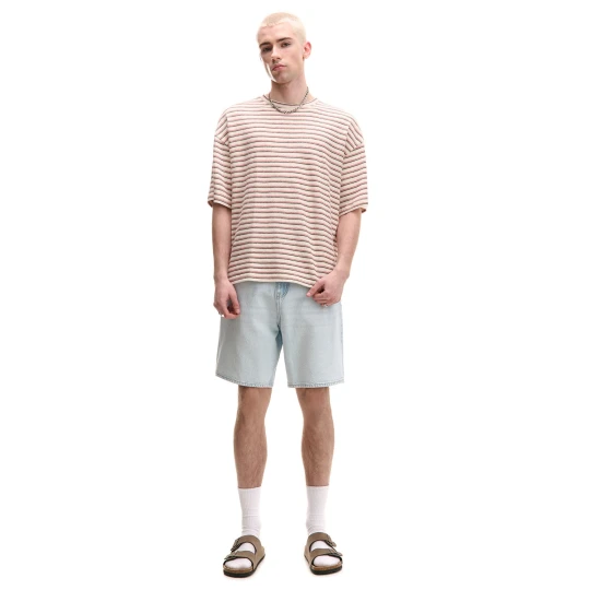 Zdjęcie produktu Cropp - Błękitne jeansowe szorty loose - niebieski