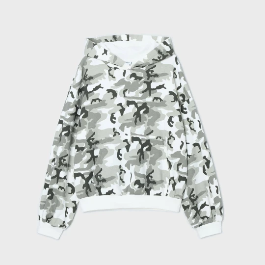 Zdjęcie produktu Cropp - Bluza moro z kapturem - wielobarwny