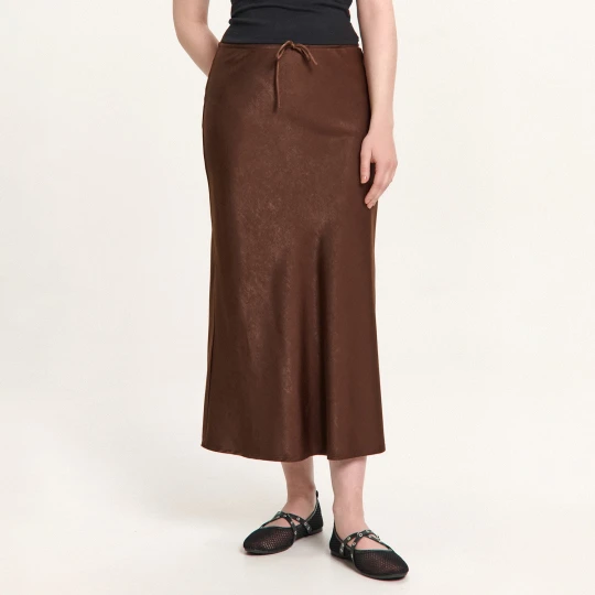 Zdjęcie produktu Cropp - Brązowa spódnica maxi - brązowy