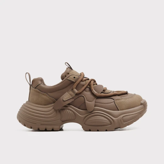 Zdjęcie produktu Cropp - Brązowe sneakersy chunky - brązowy
