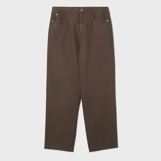 Zdjęcie produktu Cropp - Brązowe spodnie baggy - brązowy