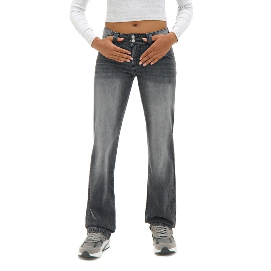 Zdjęcie produktu Cropp - Ciemne jeansy straight - czarny