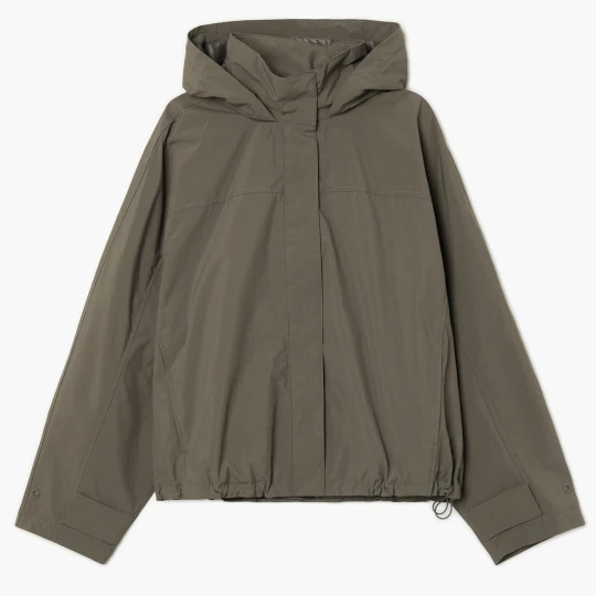 Zdjęcie produktu Cropp - Ciemnoszara kurtka anorak z kapturem - szary