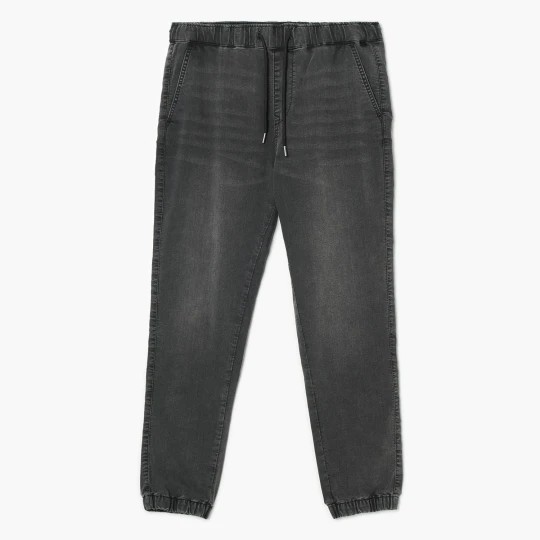 Zdjęcie produktu Cropp - Ciemnoszare jeansowe joggery - szary