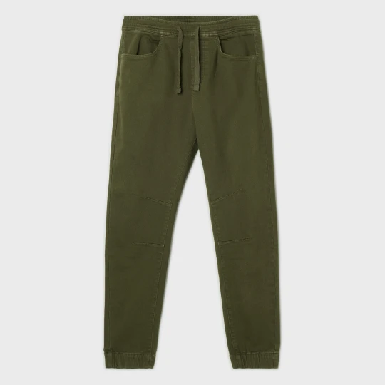 Zdjęcie produktu Cropp - Ciemnozielone joggery slim - zielony