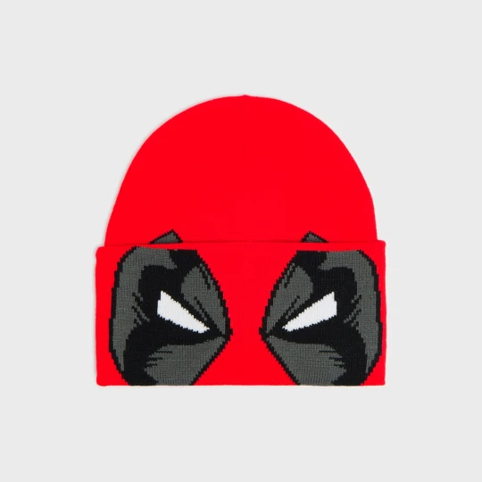 Zdjęcie produktu Cropp - Czapka beanie Deadpool - czerwony