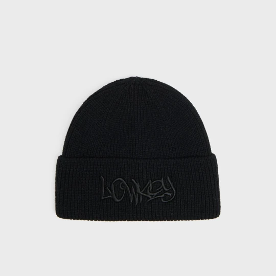 Zdjęcie produktu Cropp - Czapka beanie z haftowanym napisem - czarny