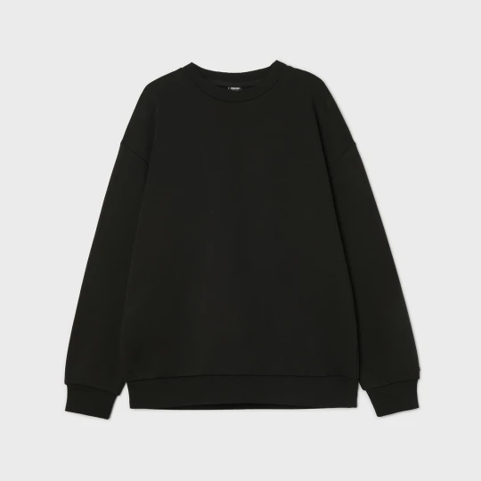 Zdjęcie produktu Cropp - Czarna bluza basic - czarny