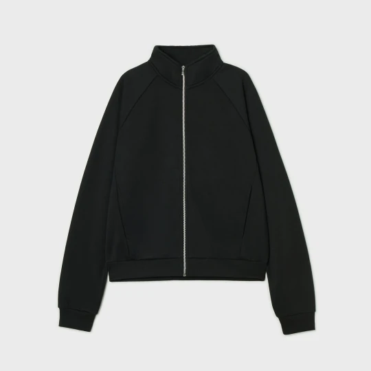Zdjęcie produktu Cropp - Czarna bluza typu track top - czarny