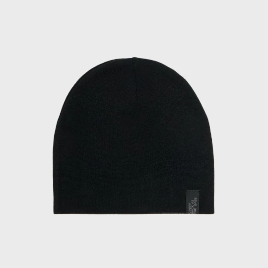 Zdjęcie produktu Cropp - Czarna czapka beanie basic - czarny
