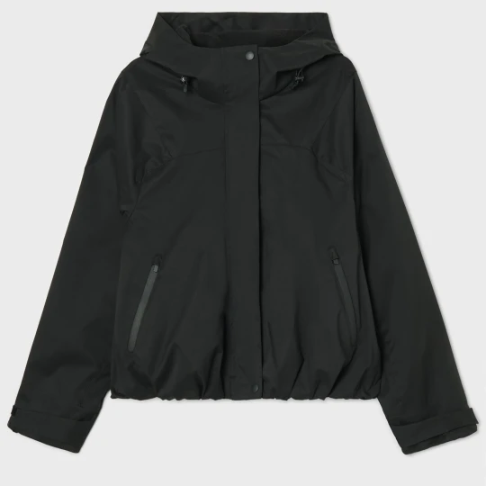 Zdjęcie produktu Cropp - Czarna kurtka anorak z kapturem - czarny