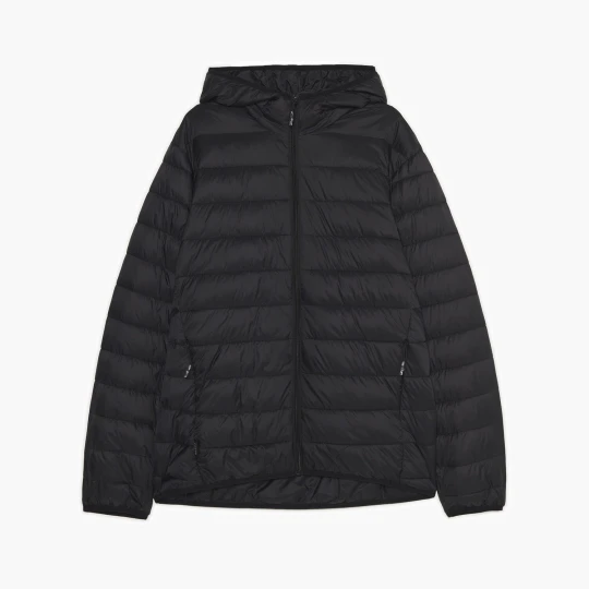 Zdjęcie produktu Cropp - Czarna kurtka puffer z kapturem - czarny