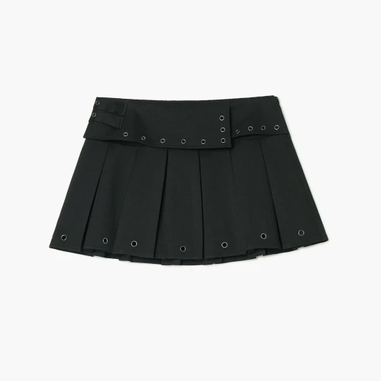 Zdjęcie produktu Cropp - Czarna plisowana spódnica mini - czarny