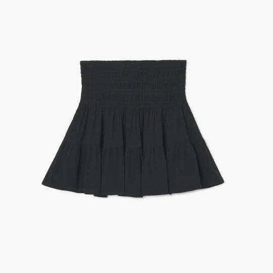 Zdjęcie produktu Cropp - Czarna spódnica mini z marszczeniami - czarny