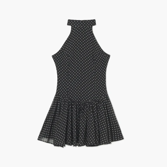 Zdjęcie produktu Cropp - Czarna sukienka mini w groszki - inny