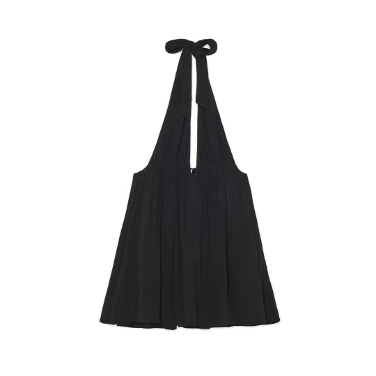 Zdjęcie produktu Cropp - Czarna sukienka mini z wiskozy - czarny